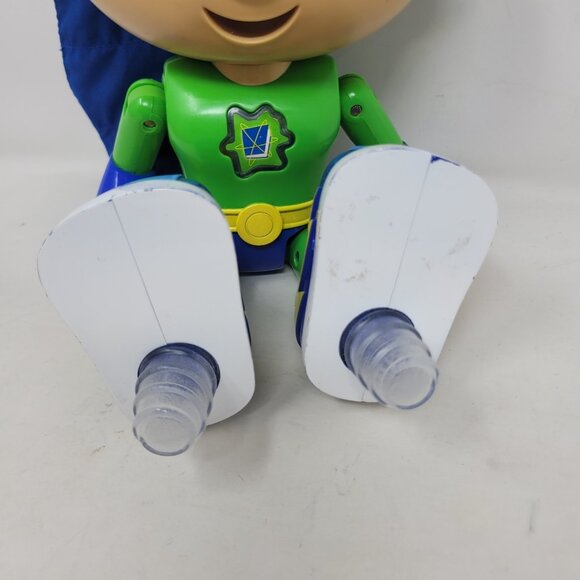 10" Super Why High Flying Whyatt Lights Up Talks Action Figure Rare Works! Toy - Picture 8 of 8